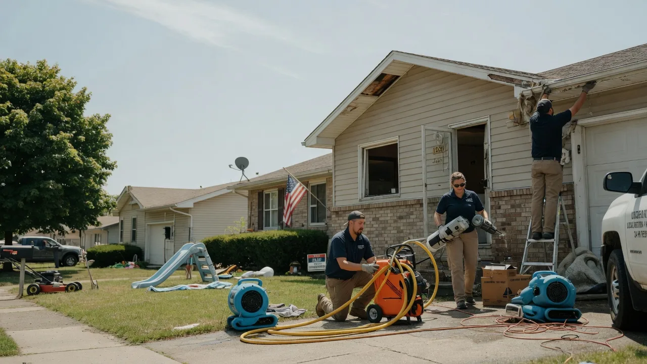 Water Damage Restoration in Grinnell, KS near me
